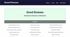 Desktop Screenshot of goodresses.com