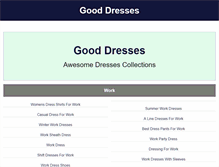 Tablet Screenshot of goodresses.com